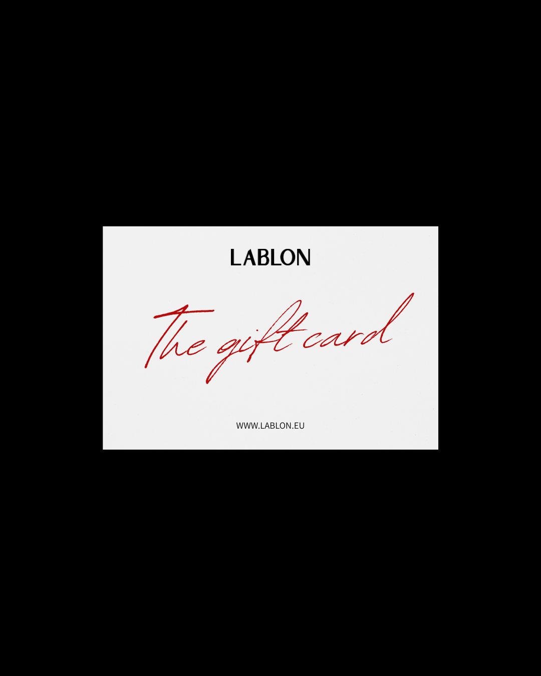 THE GIFT CARD