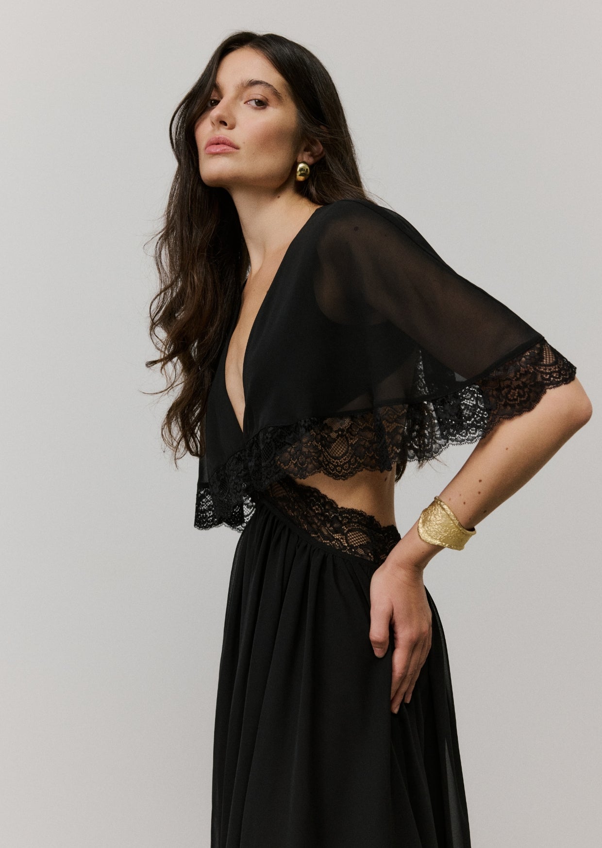 THE ALEGRIA DRESS in Black