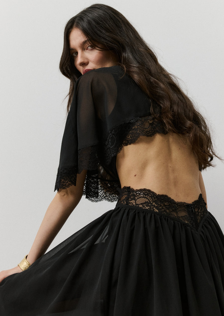 THE ALEGRIA DRESS in Black