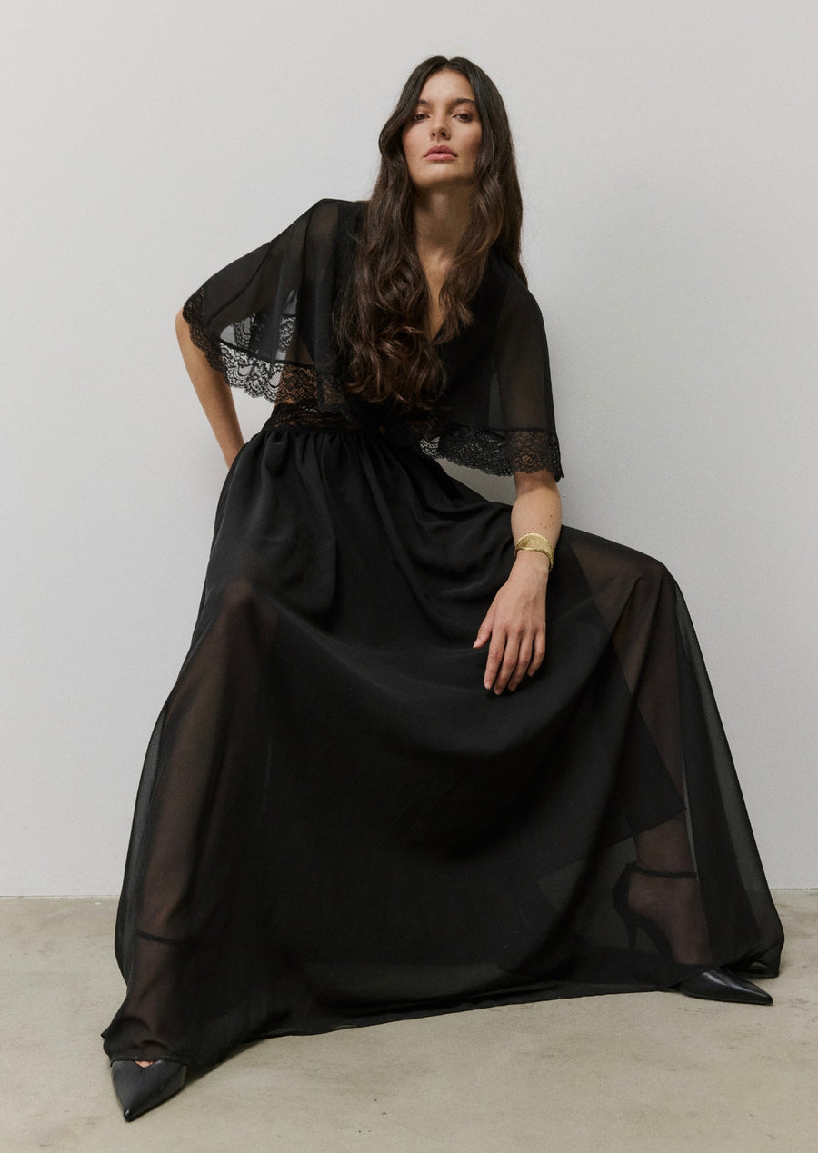THE ALEGRIA DRESS in Black
