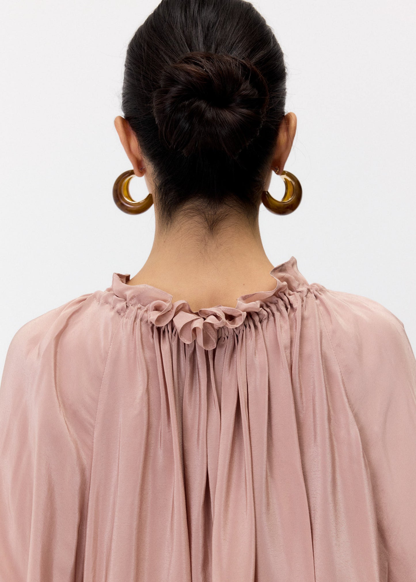 THE TERESA SATIN BLOUSE