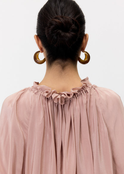 THE TERESA SATIN BLOUSE
