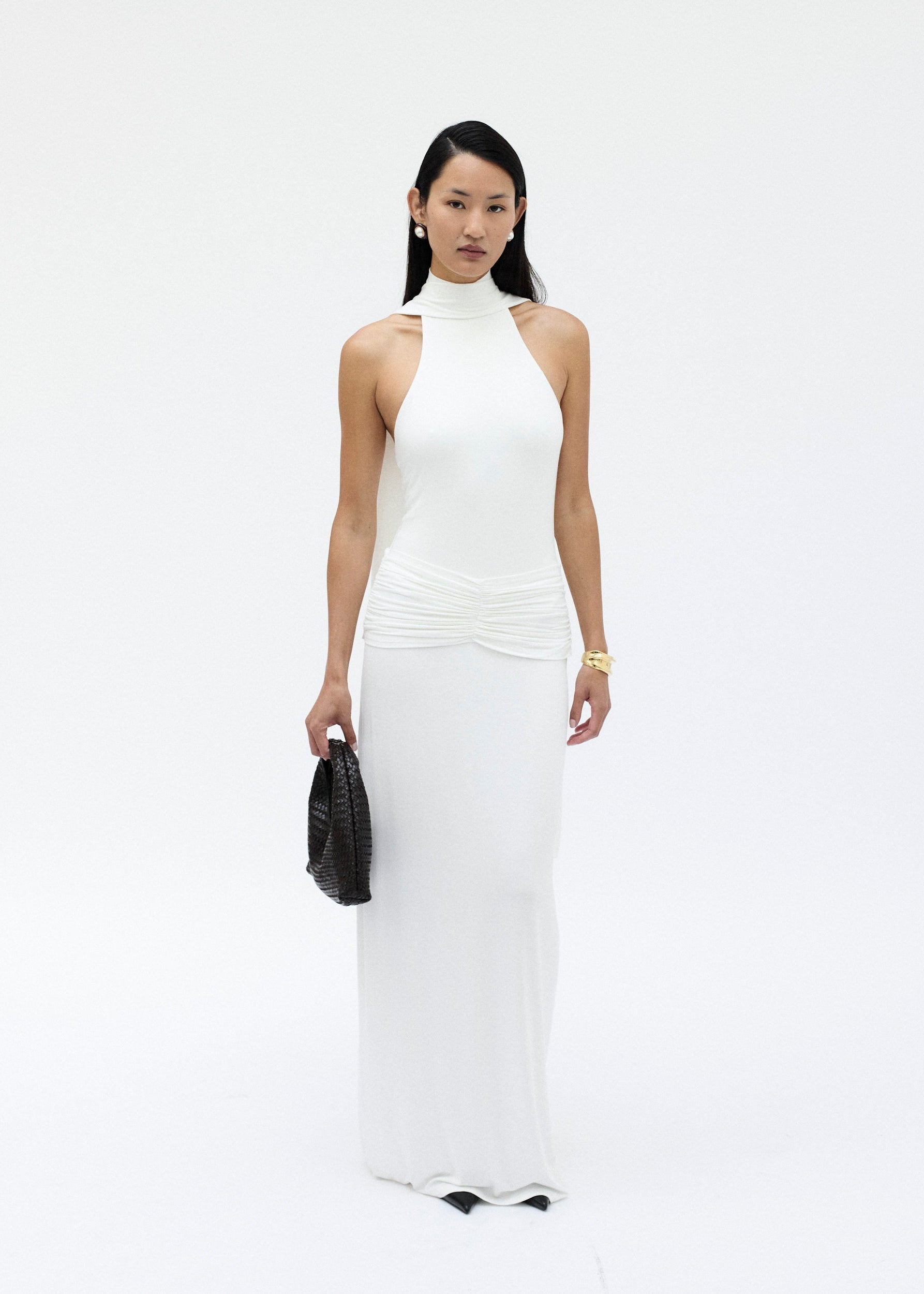 yellow see through dress Josiane yellow off-shoulder sheer tulle maxi dress