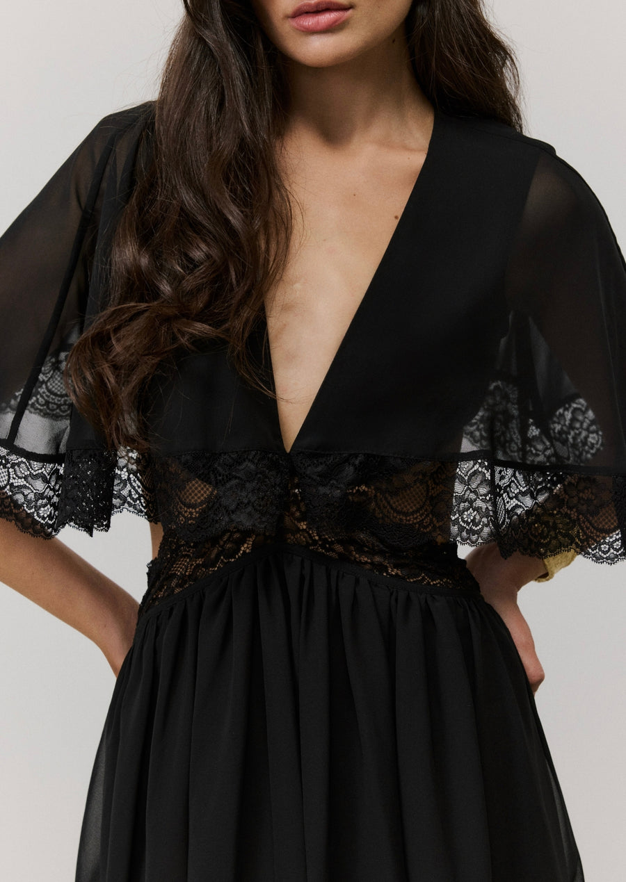 THE ALEGRIA DRESS in Black