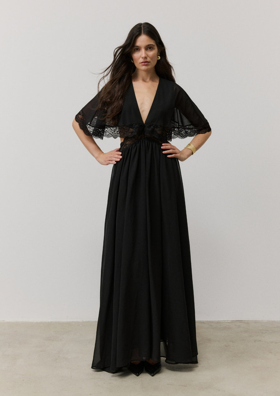 THE ALEGRIA DRESS in Black