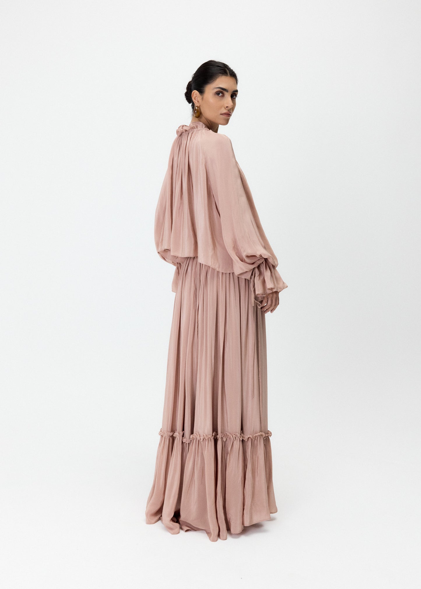 THE TERESA SATIN SKIRT