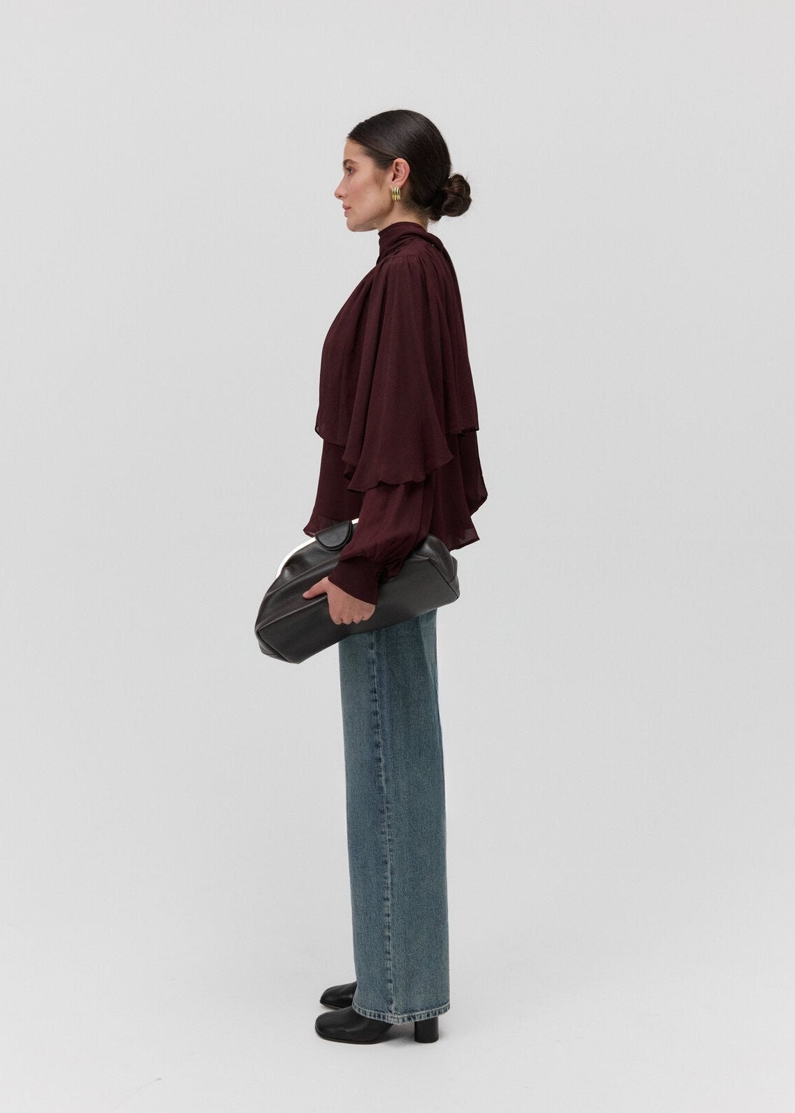 THE SOLAR CAPE BLOUSE