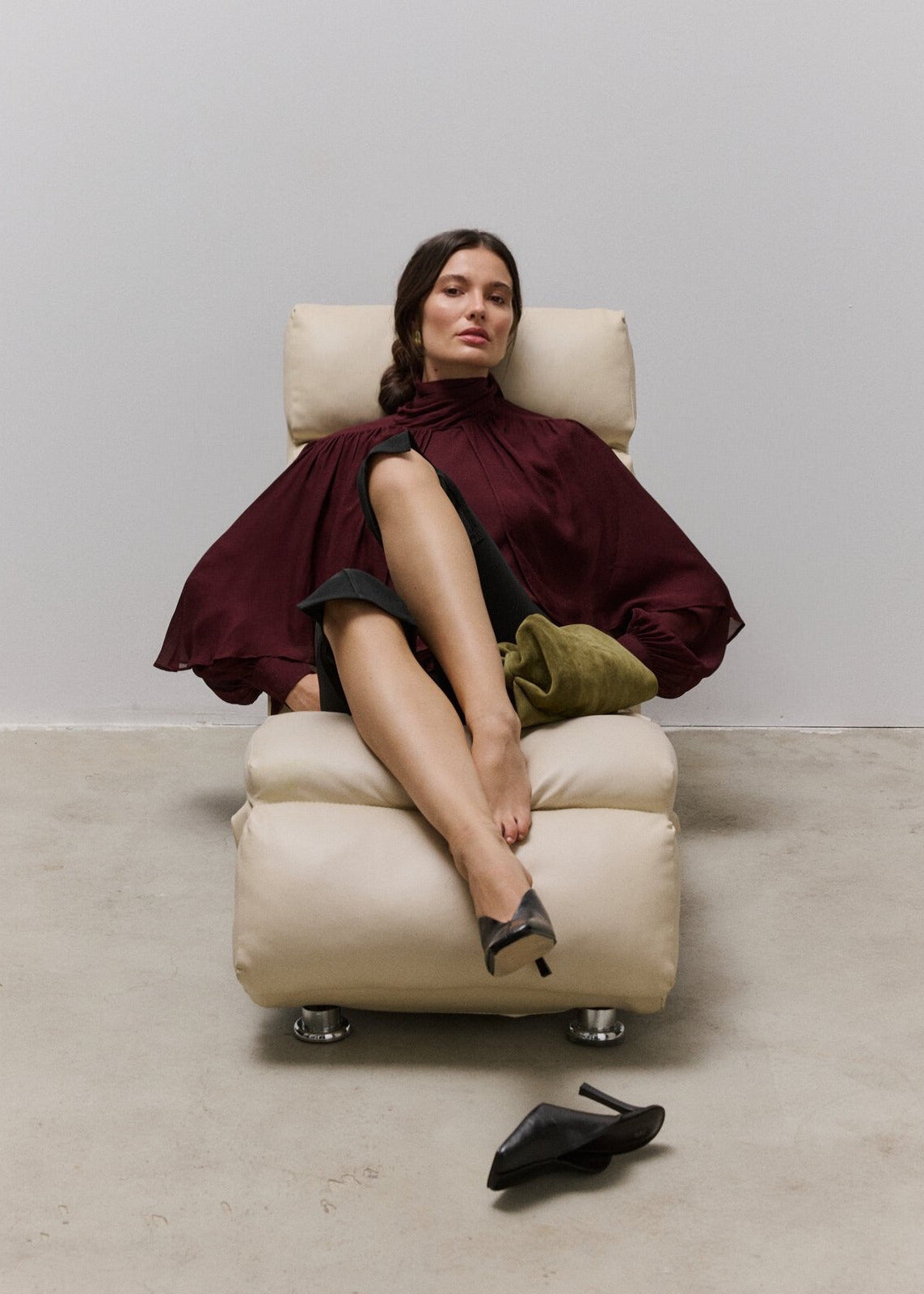 THE SOLAR CAPE BLOUSE