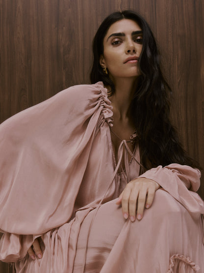 THE TERESA SATIN SKIRT